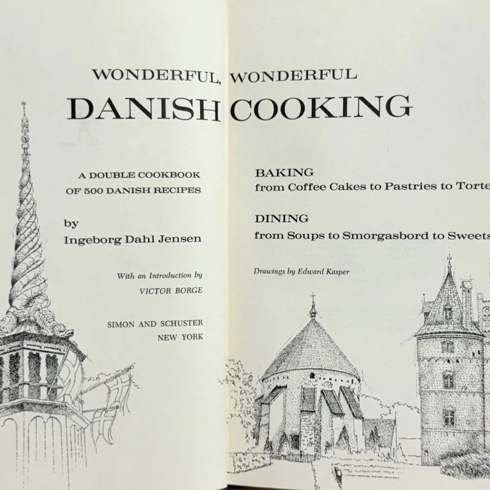Wonderful Wonderful Danish Cooking - Ingeborg Dahl Jensen (1965) 1st Edition